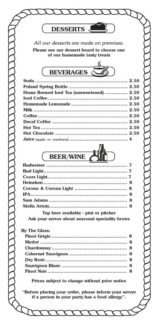 Chowder Bar Restaurant Bayshore Restaurants