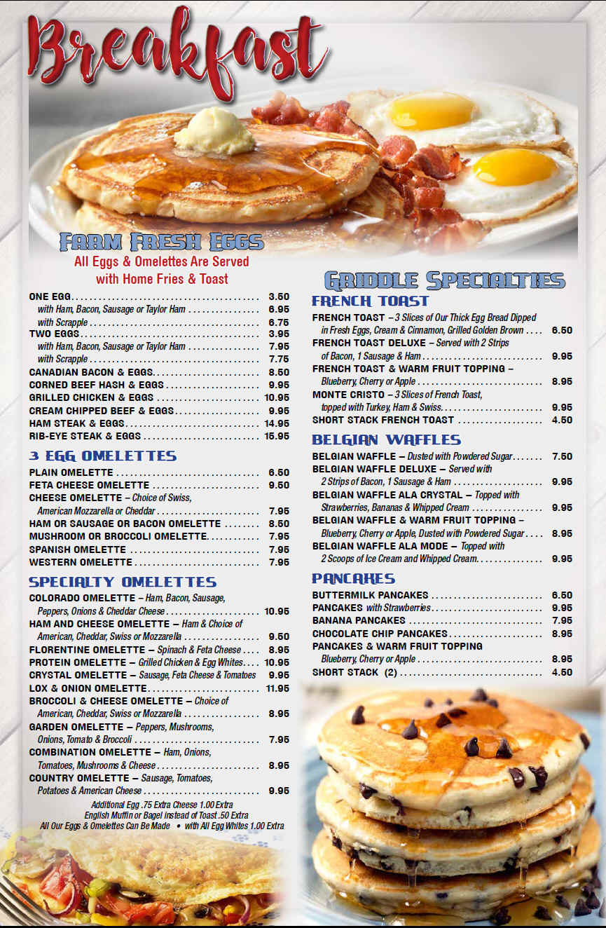 Crystal Diner, Restaurant, Diner, Toms River, New