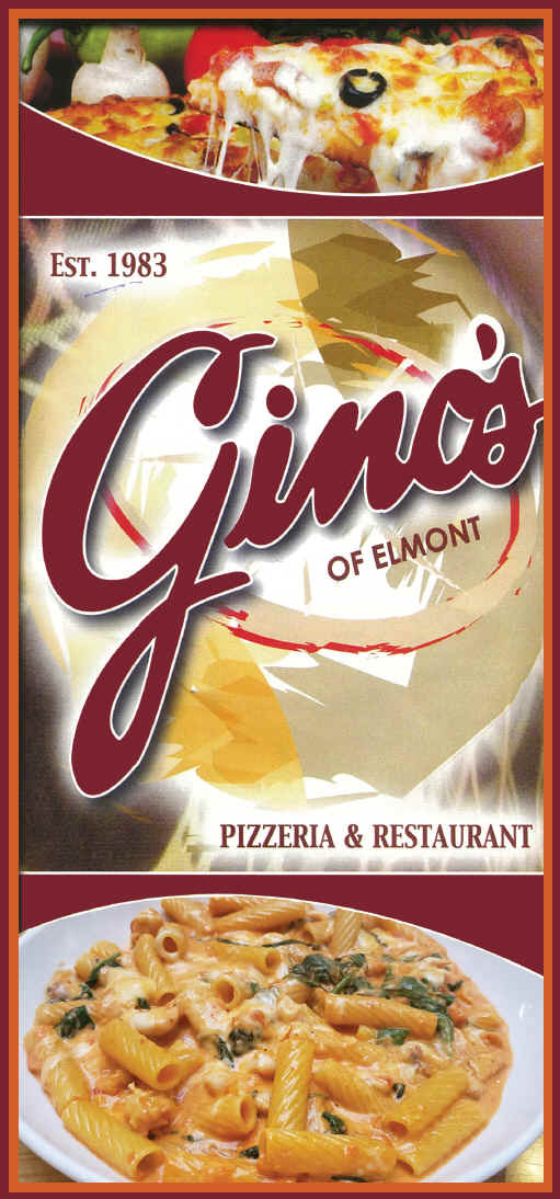 Ginos of Elmont, Pizza, Restaurant, Pizzeria