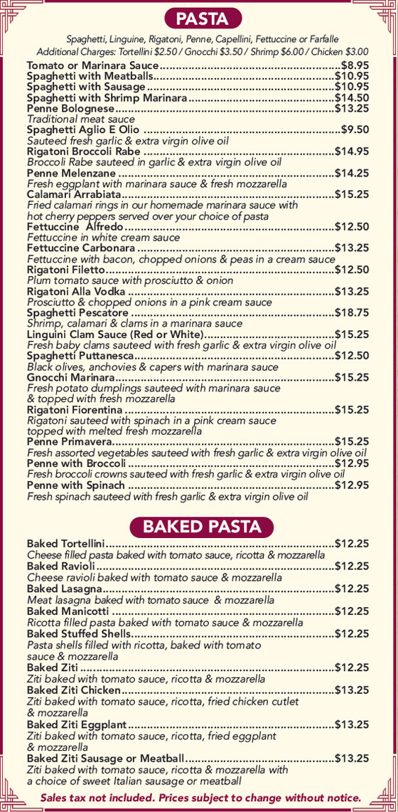 Ginos Pizzeria West Hempstead Pizza Pizzeria