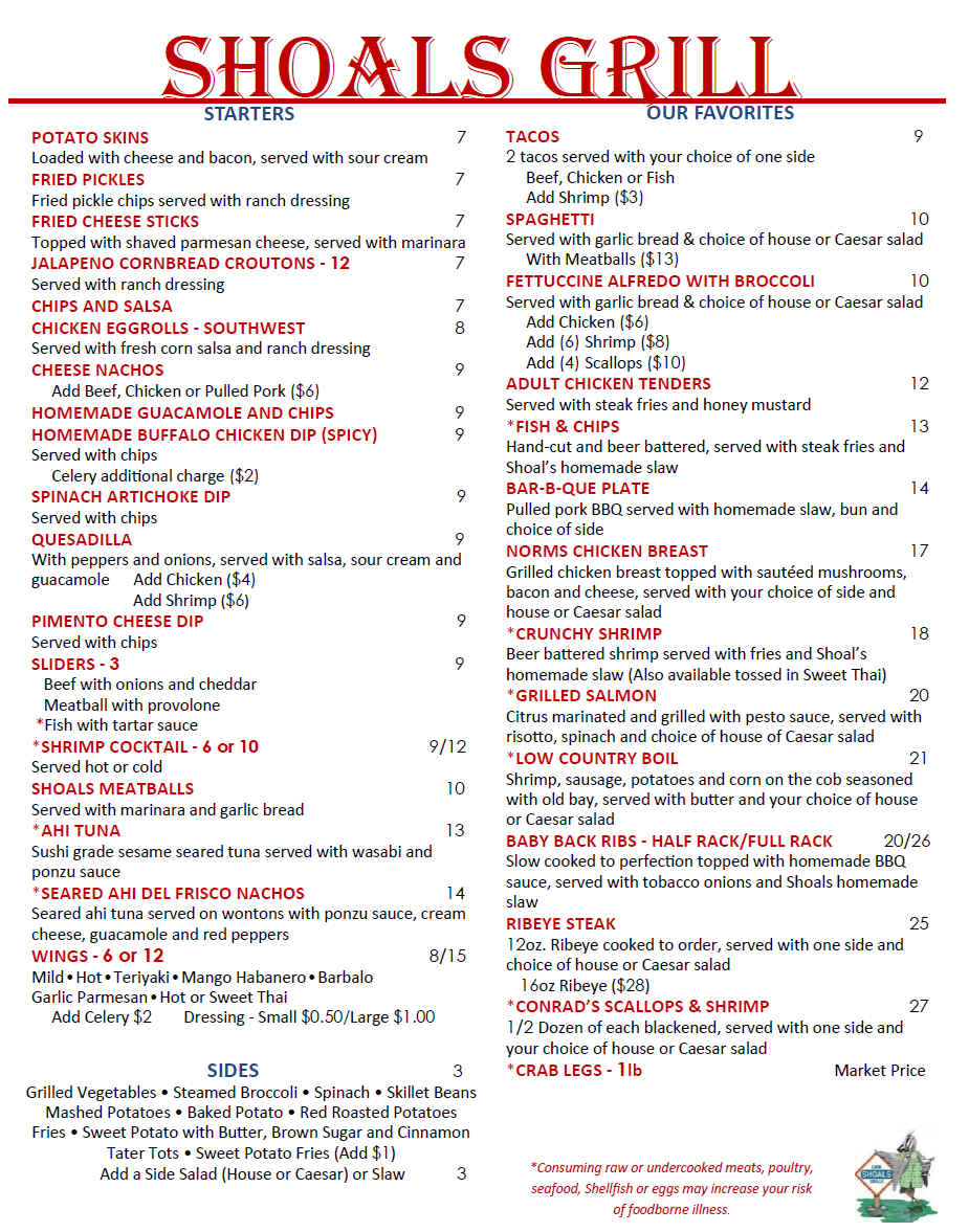 Shoals Bar and Grill,