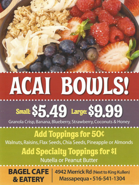 Bagel Cafe Massapequa Specials